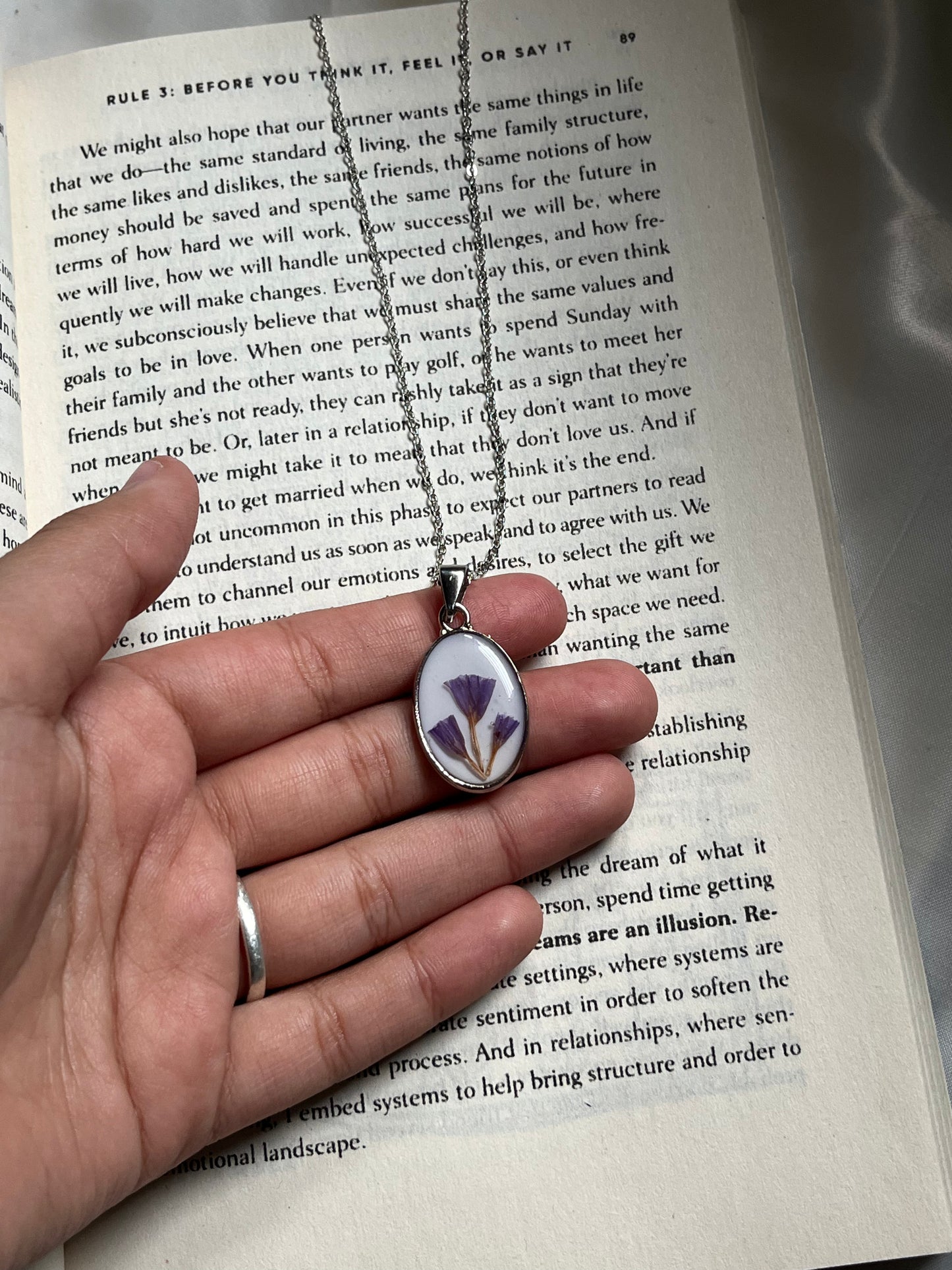 Lavender Whispers Pendant