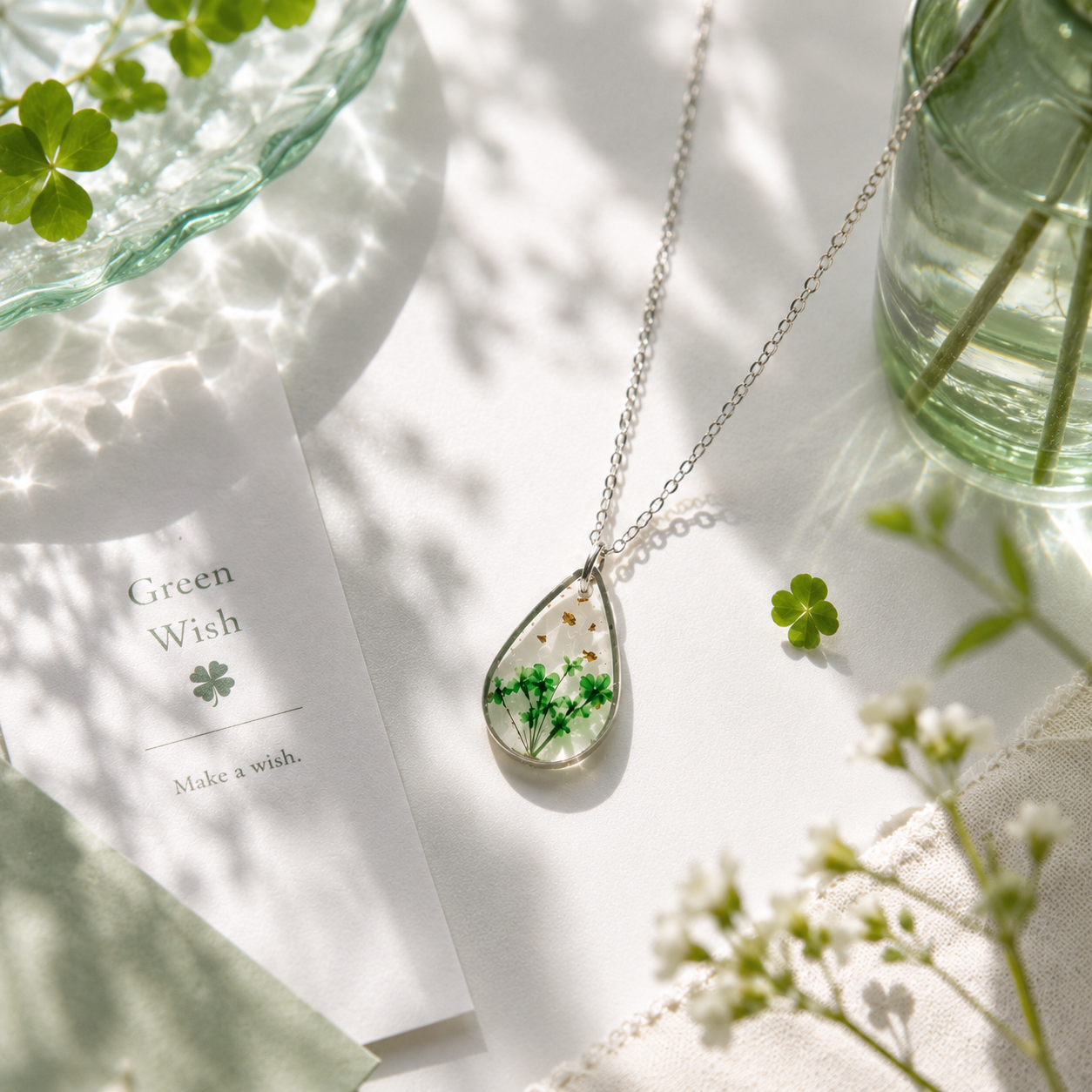 Green Wish Pendant