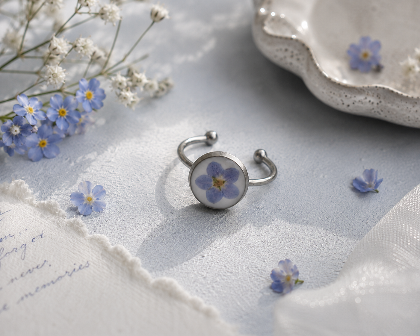 Forget Me Not Ring