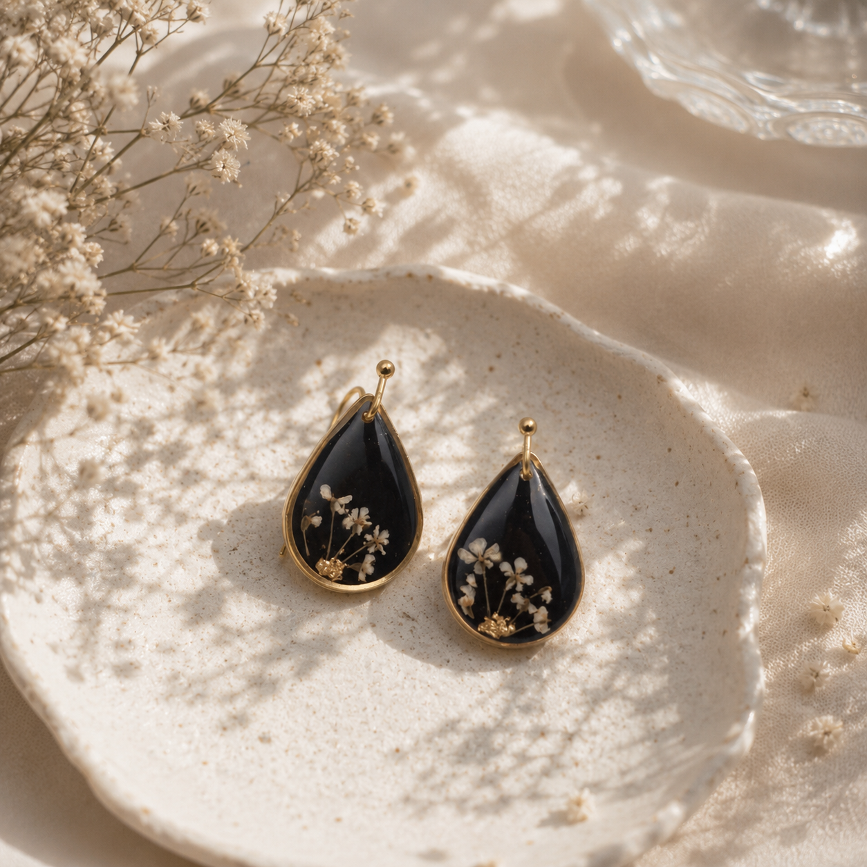 Midnight Bloom Earrings