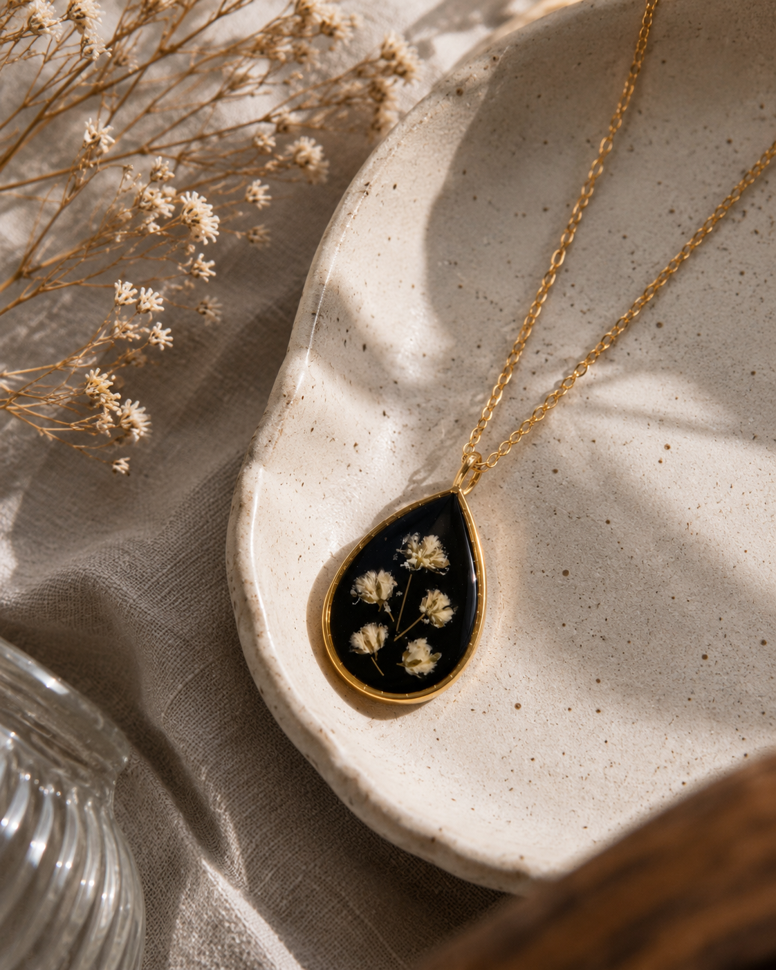 Windblown Blossom Pendant