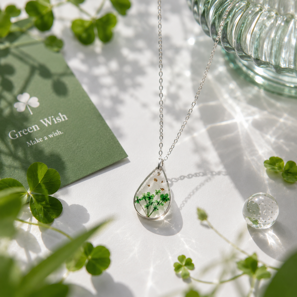 Green Wish Pendant