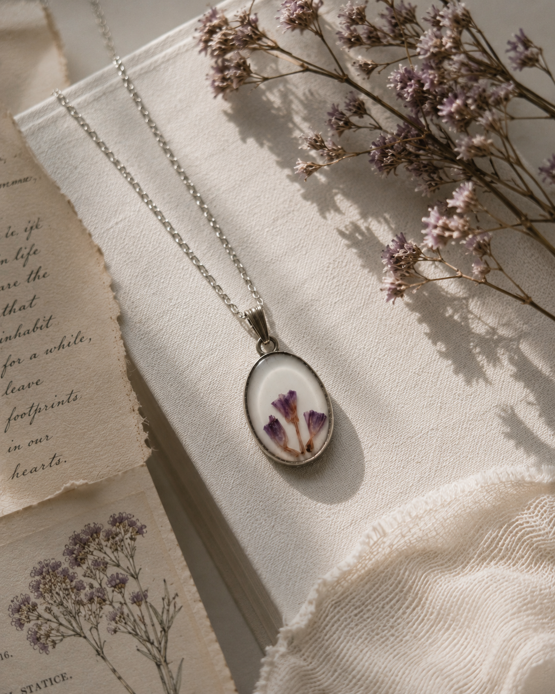 Lavender Whispers Pendant