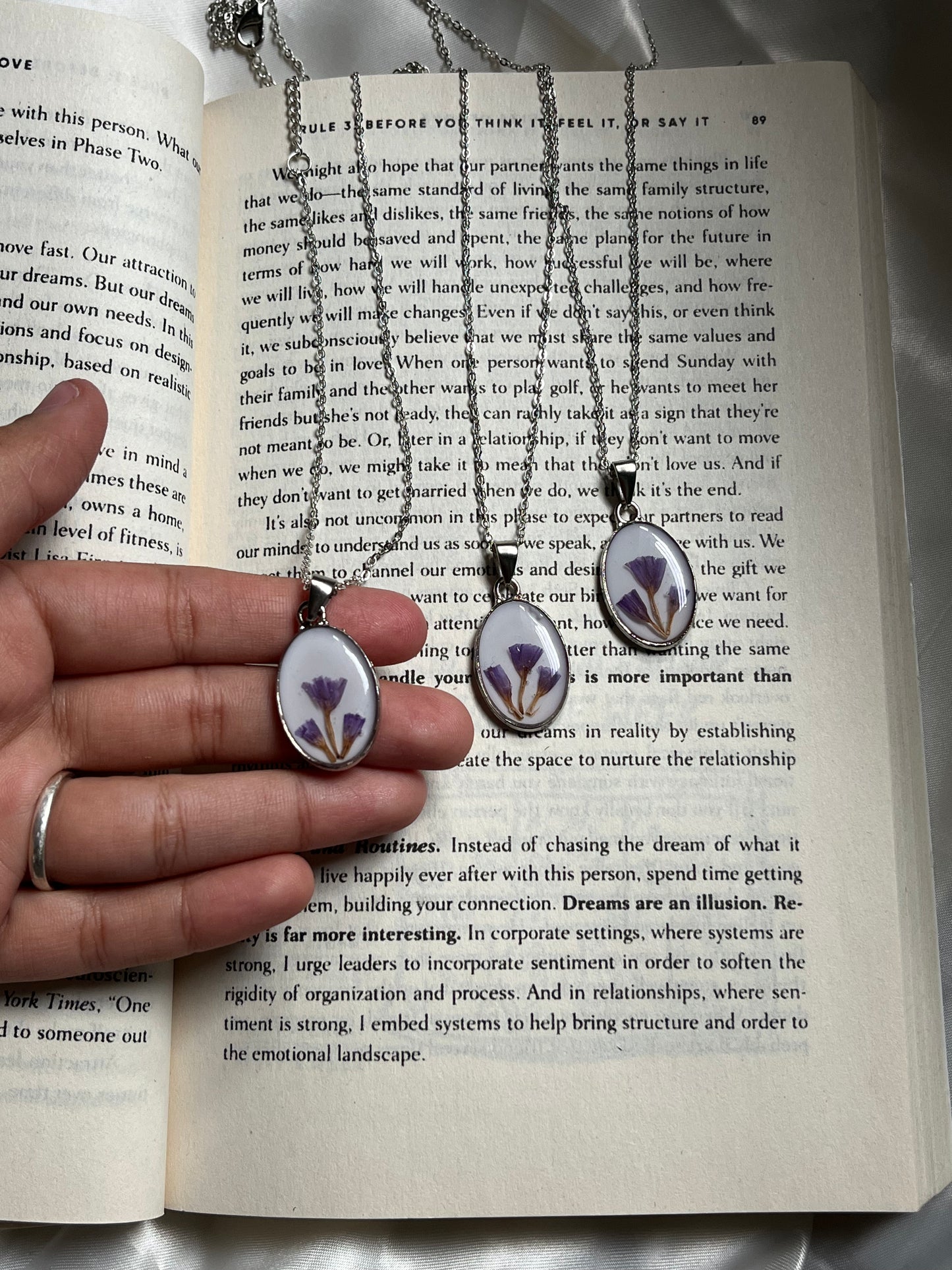 Lavender Whispers Pendant