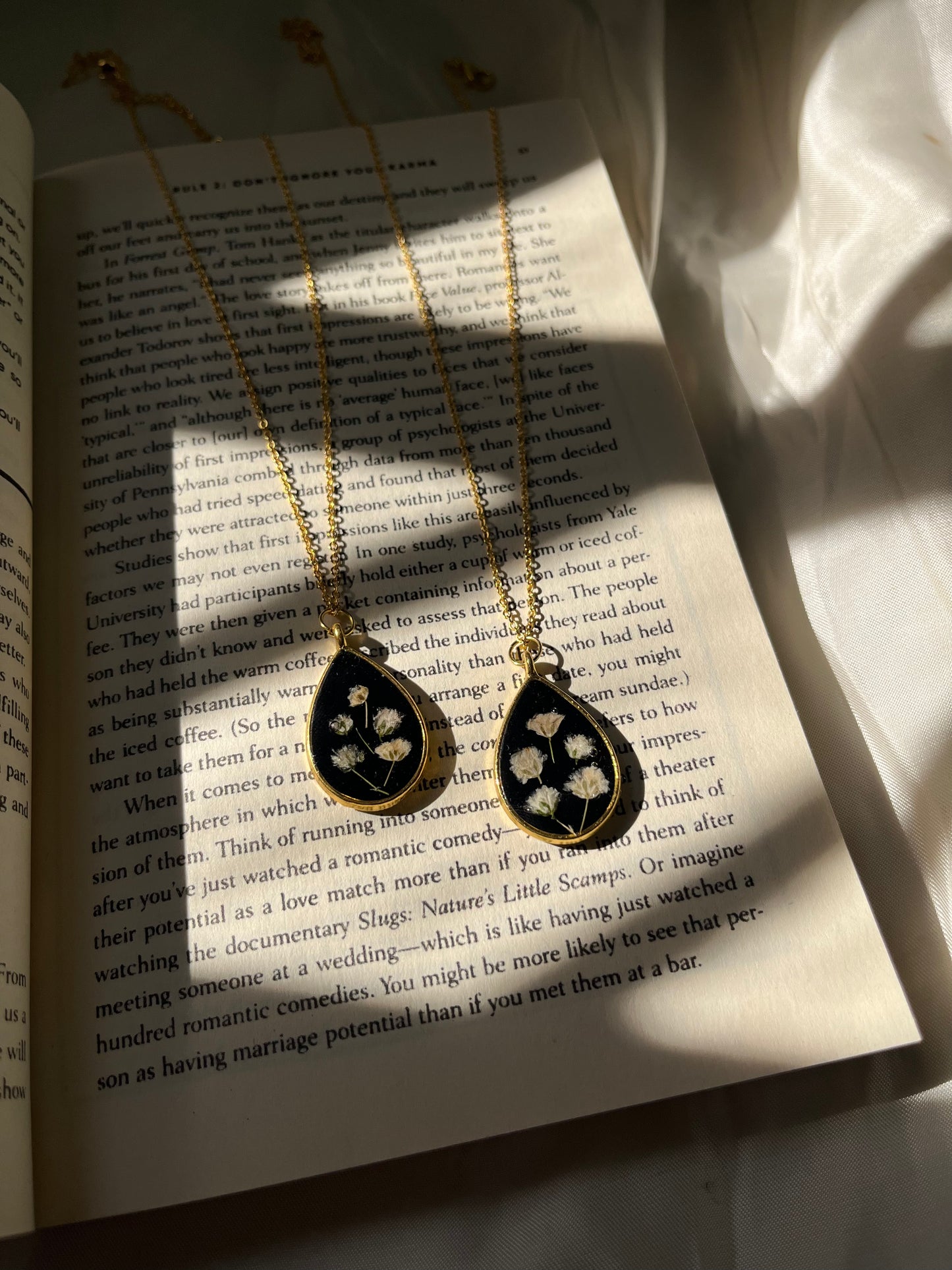 Windblown Blossom Pendant