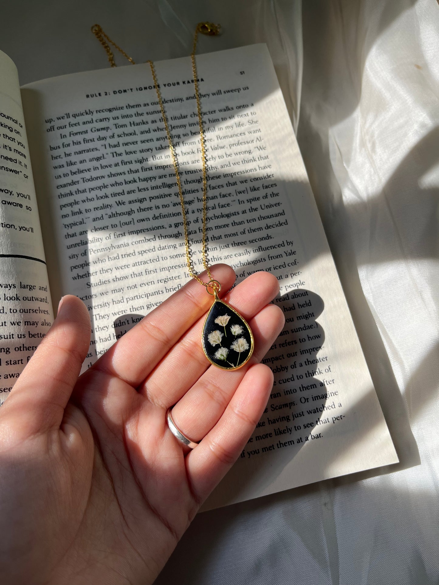 Windblown Blossom Pendant