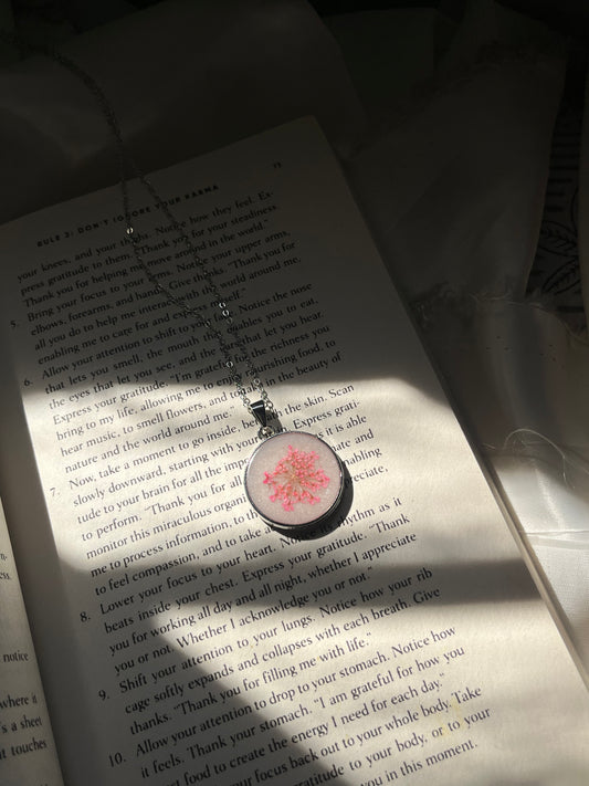 Celestial Rose Frost Pendant