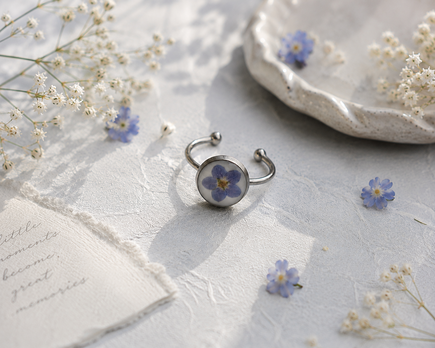 Forget Me Not Ring