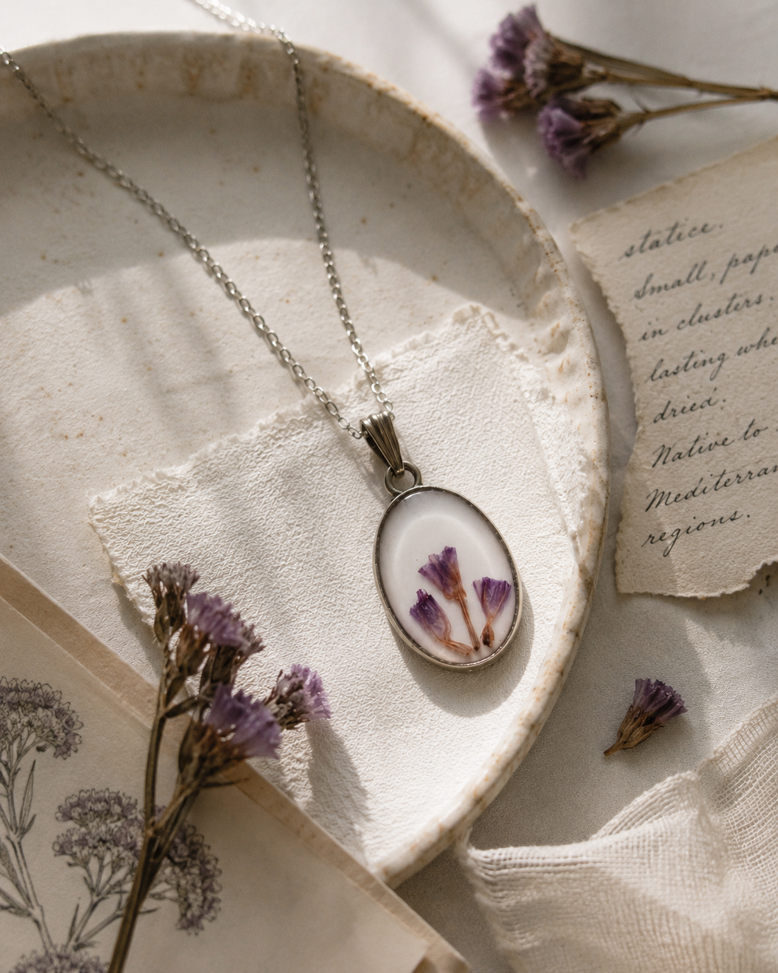 Lavender Whispers Pendant