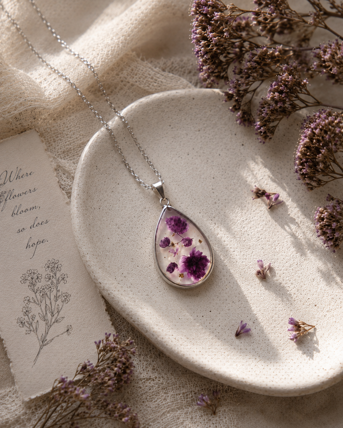 Blossom Tears Pendant