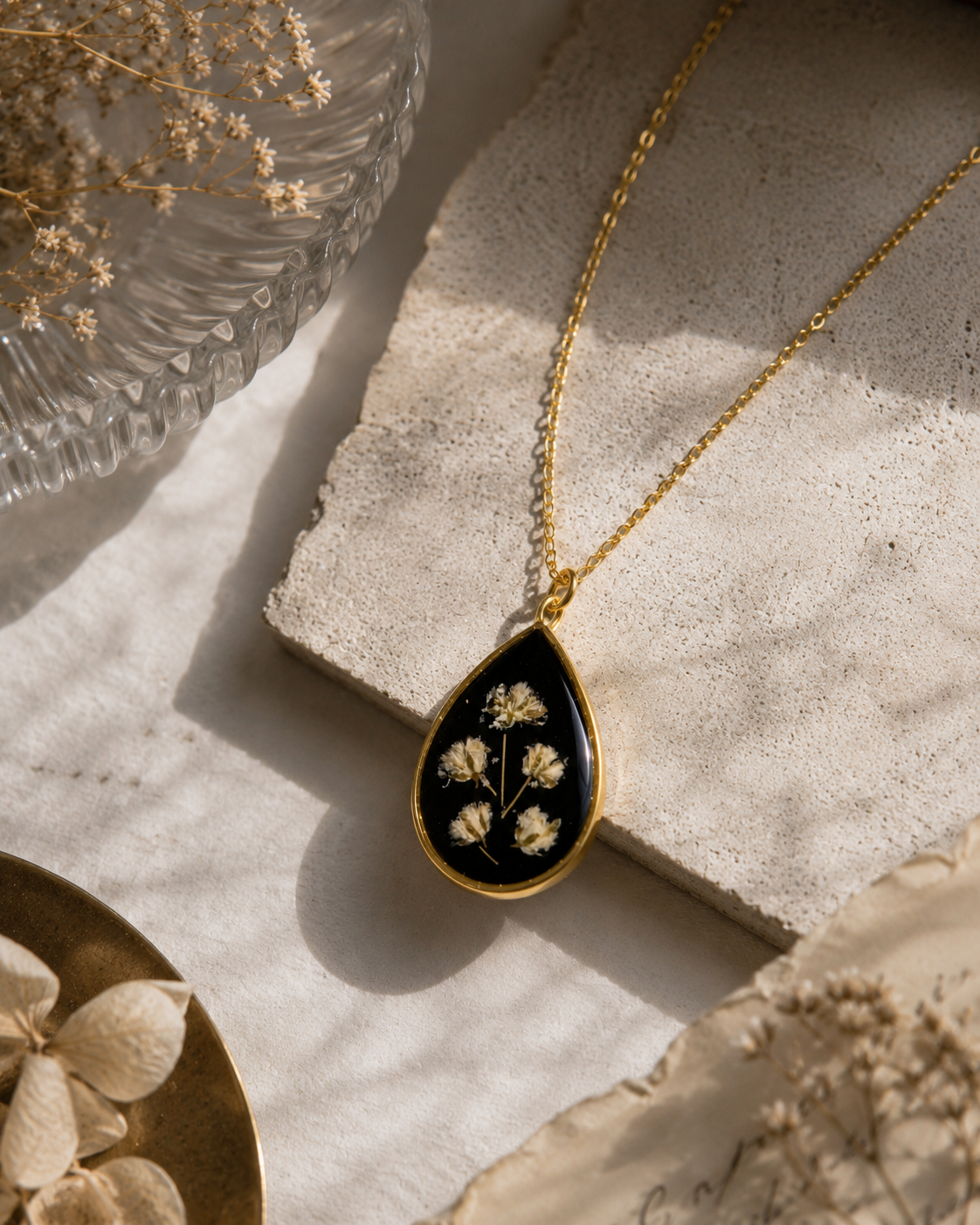 Windblown Blossom Pendant