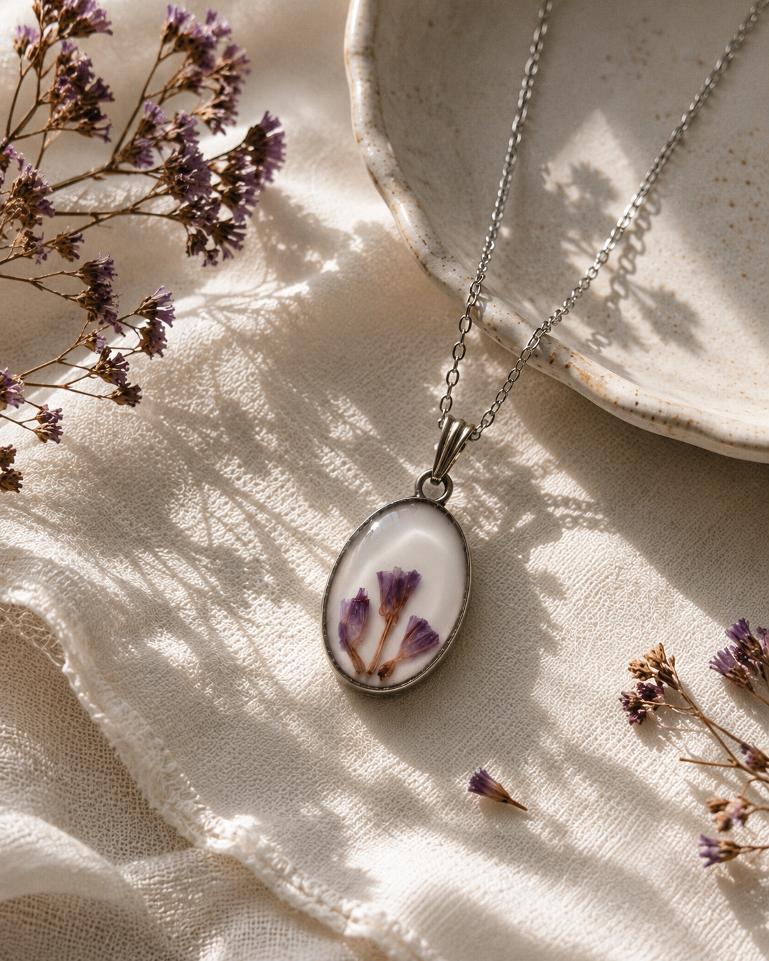 Lavender Whispers Pendant