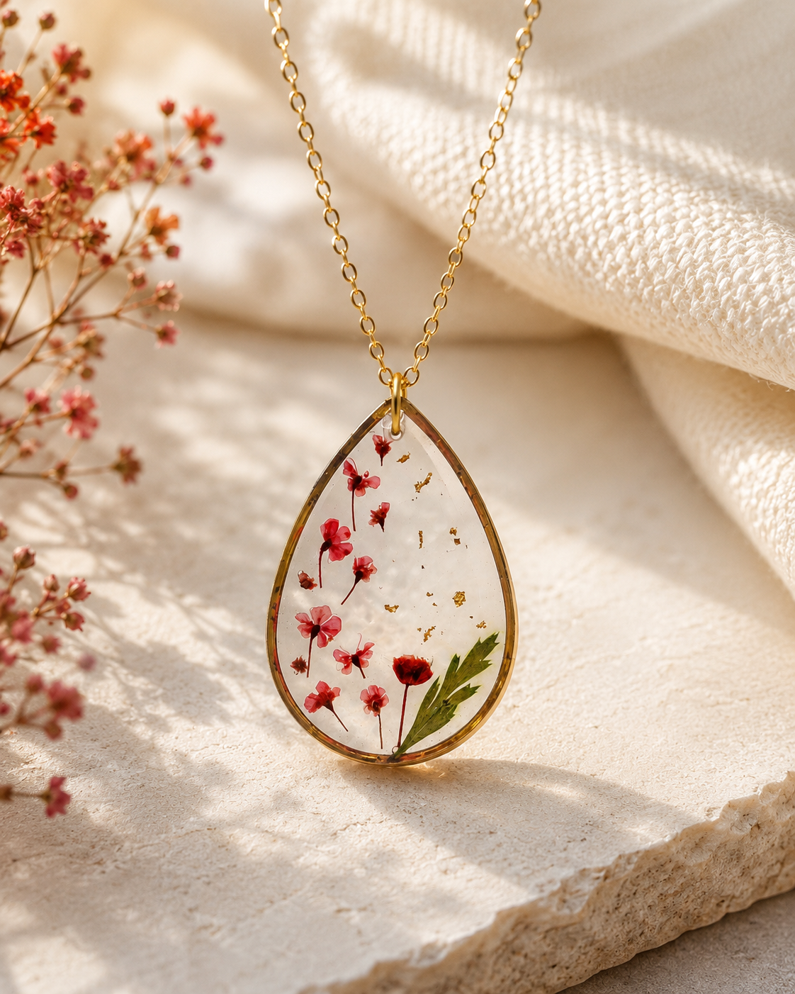 Scarlet Tale Pendant
