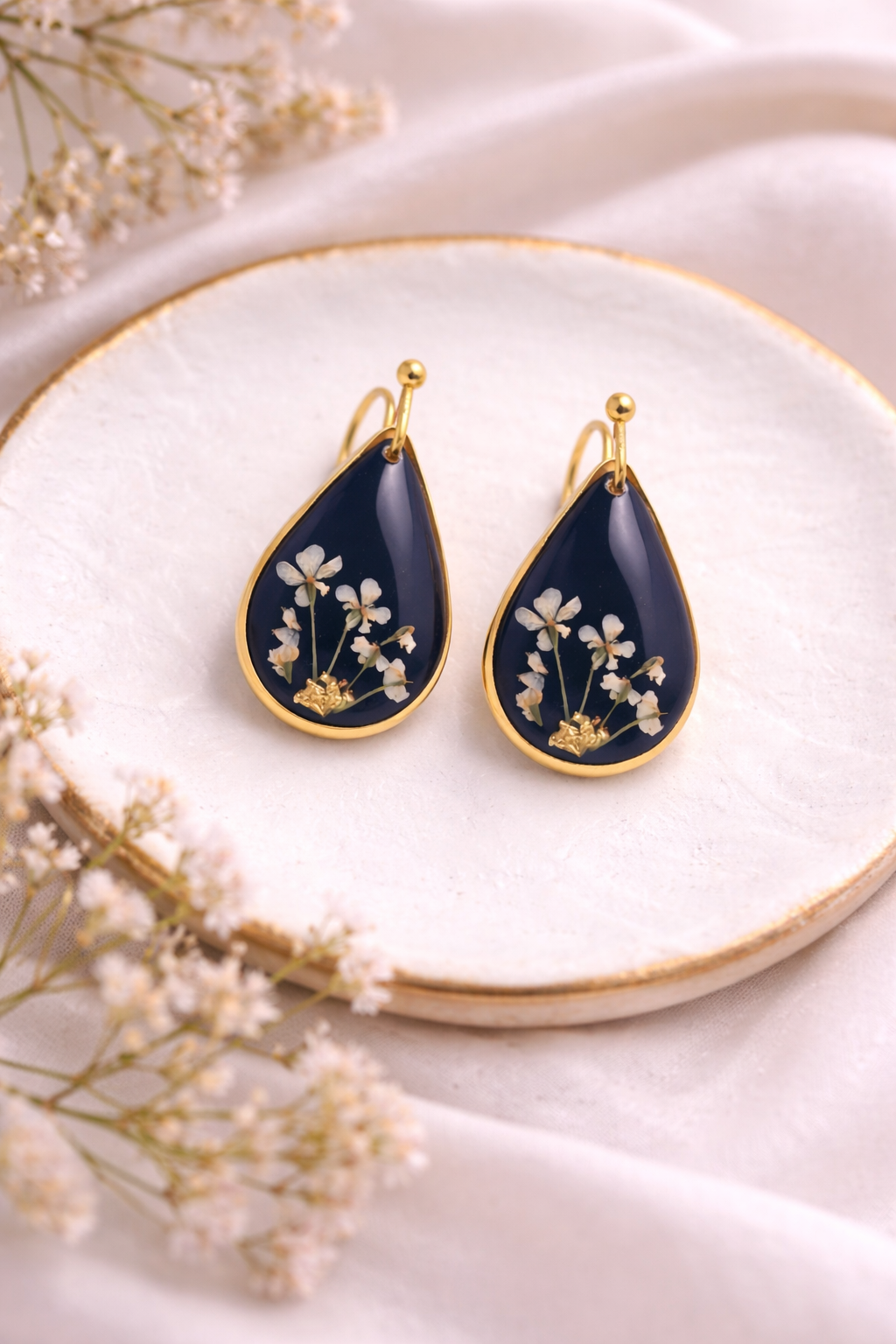 Midnight Bloom Earrings