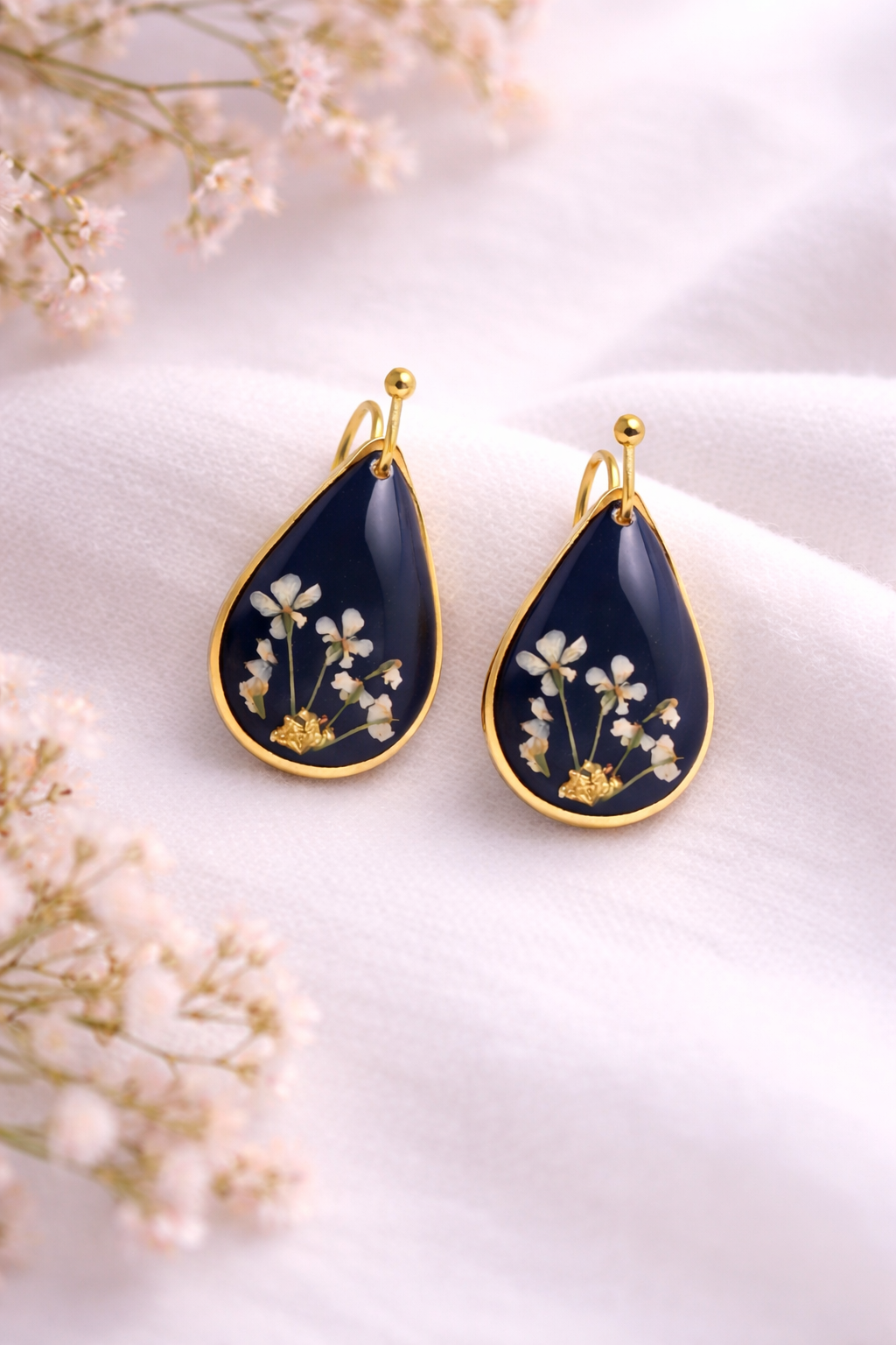 Midnight Bloom Earrings