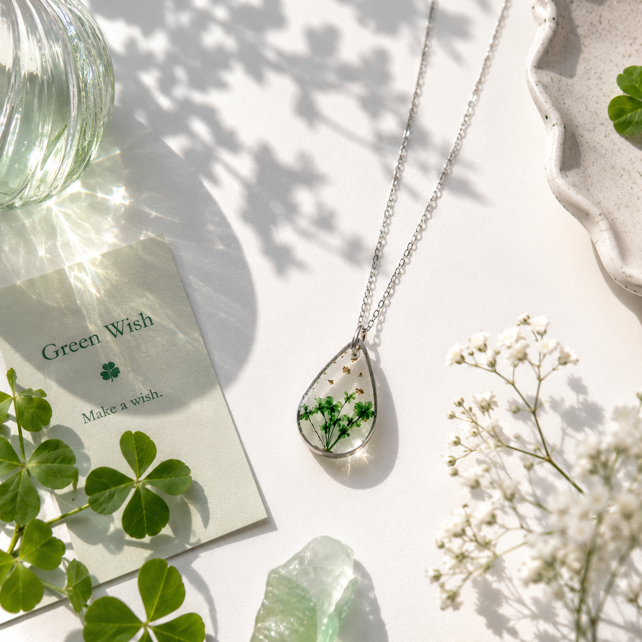 Green Wish Pendant