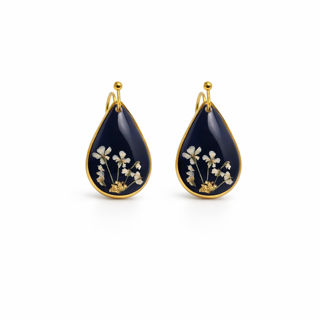 Midnight Bloom Earrings