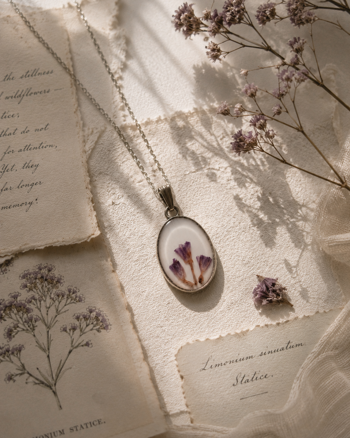 Lavender Whispers Pendant
