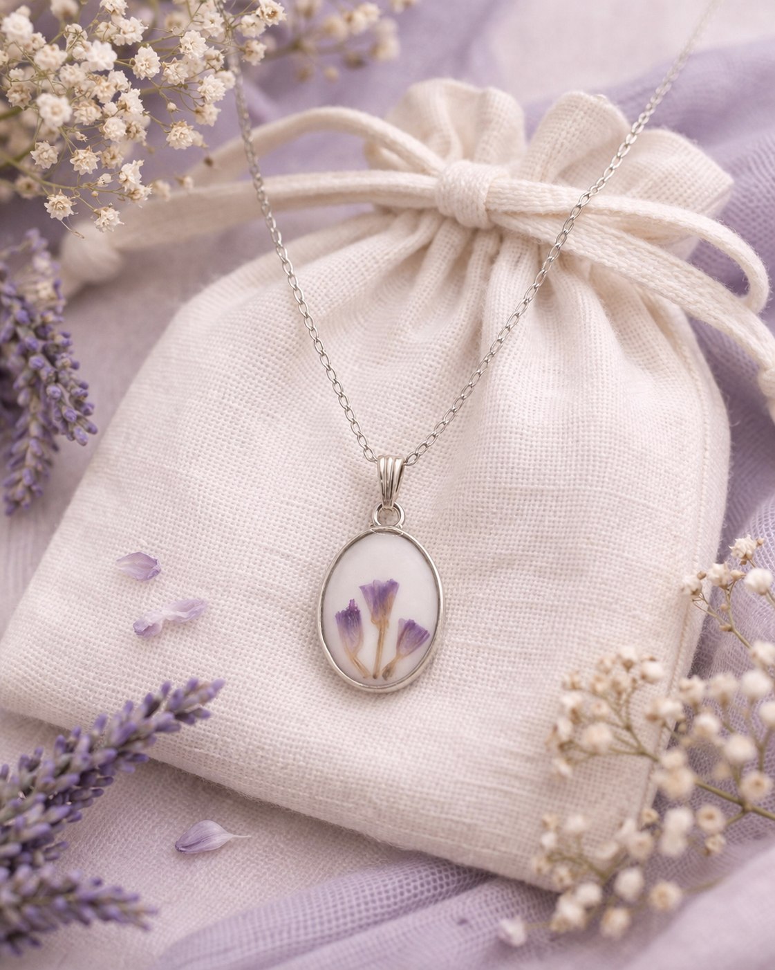 Lavender Whispers Pendant