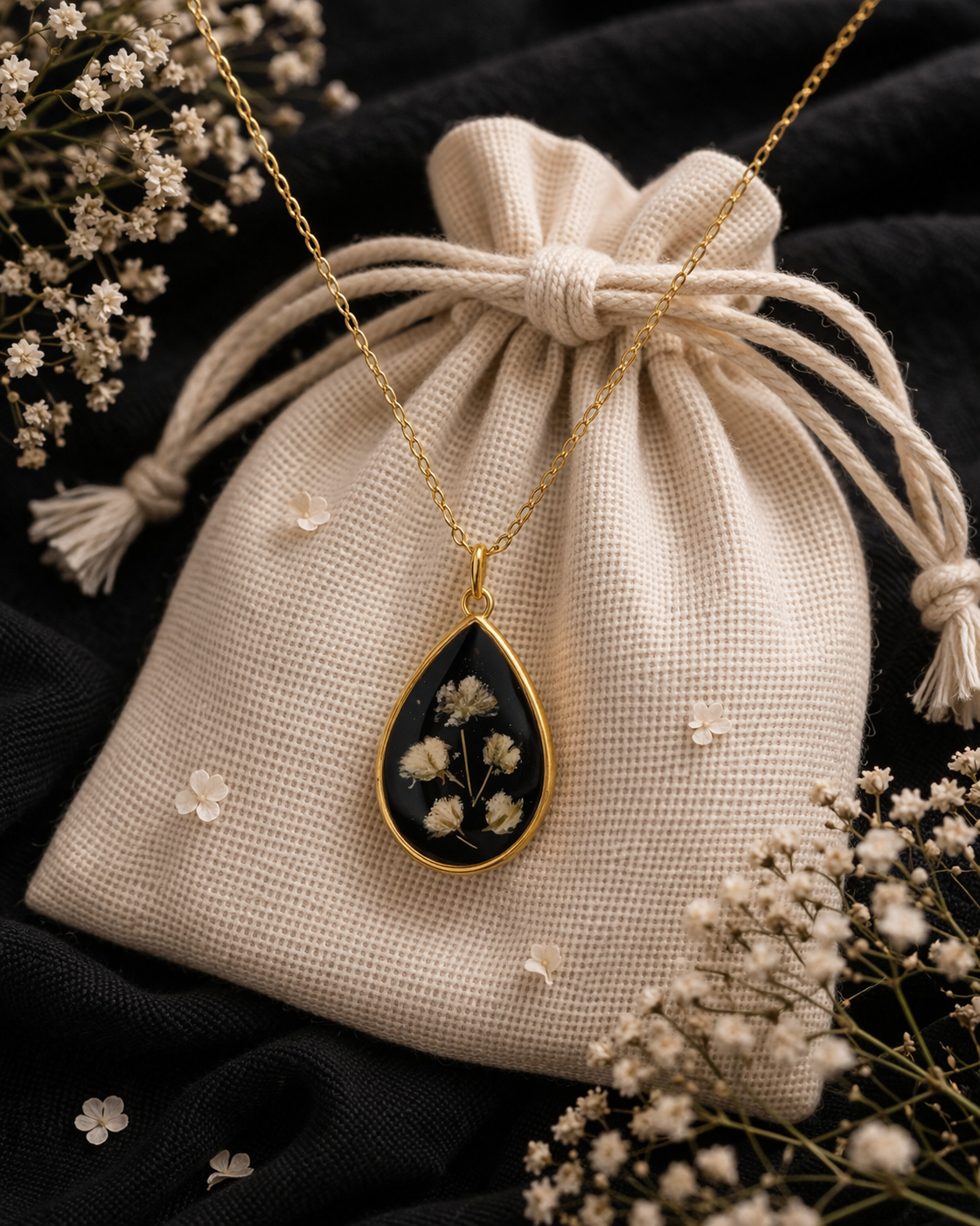 Windblown Blossom Pendant