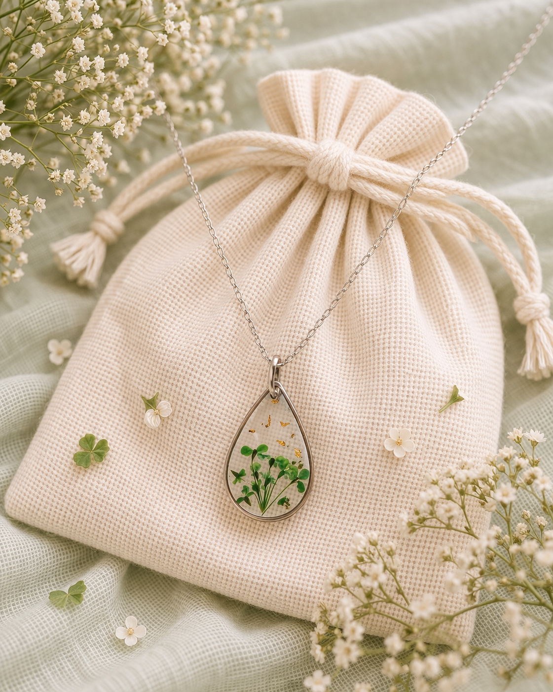 Green Wish Pendant