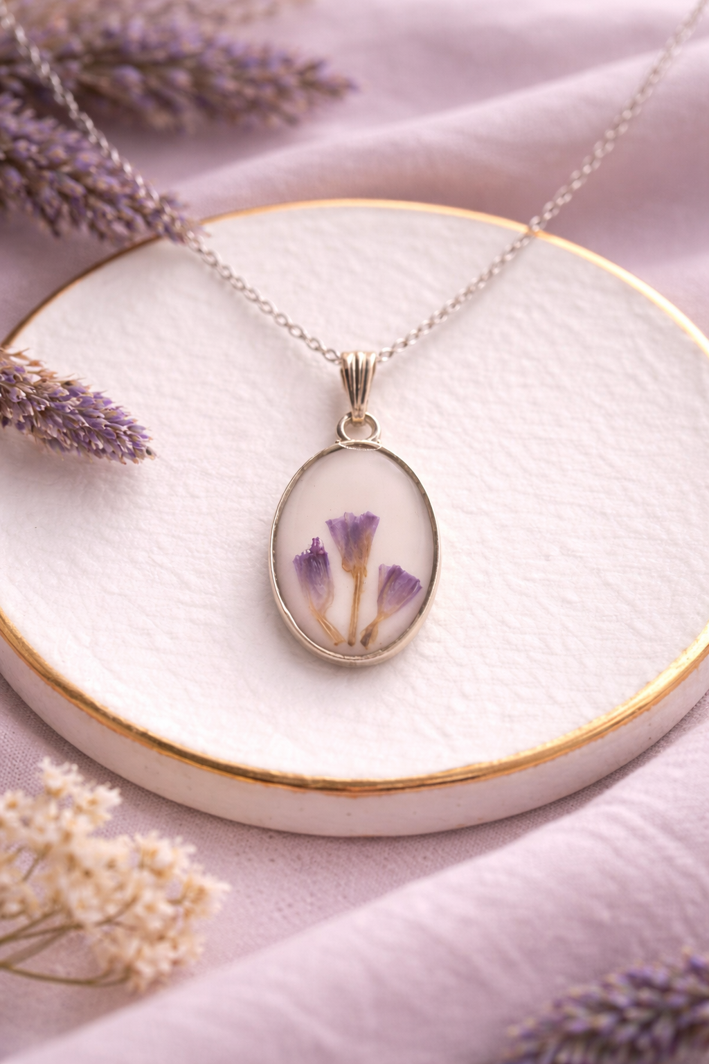 Lavender Whispers Pendant