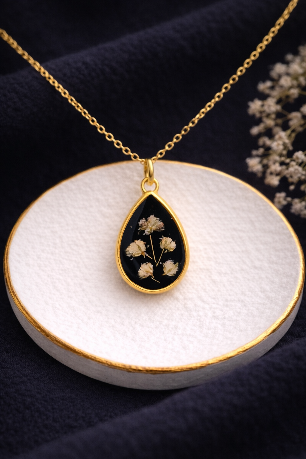 Windblown Blossom Pendant